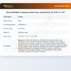 Pitco A1907902-C Fryer Joint Strip Stainless Steel 24-5/16'' X 1-1/4''