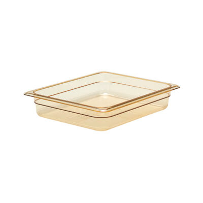 Hatco 04.09.225.00 1/2 SZ 2.5" Food Pan Amber High Heat