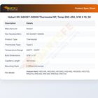 Hobart 00-342027-00008 Thermostat SP Temperature 200&deg;- 450&deg;F 3/16" X 10" 36"