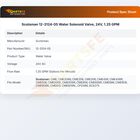 Scotsman 12-3124-05 Water Solenoid Valve, 24V, 1.25 GPM