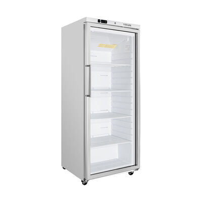 VITLIFE Commercial VBF600VGW 1-Glass Door Reach-In Freezer for Frozen Storage