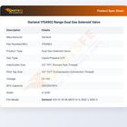 Garland 1754902 Range Dual Gas Solenoid Valve