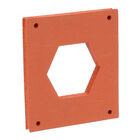 Ultrafryer 22A119 Orange Gasket, Drain Valve,  5 1/2" x 5"