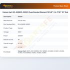Vulcan Hart 00-426635-00001 Oven Heating Element 19-5/8" X 4-7/16" 18" 2000W 208V