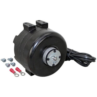TRUE E800402 Shaded Pole Fan Motor W/Shaft Threaded CW 115V