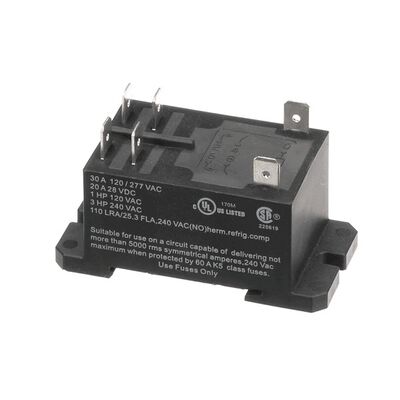 Champion 514162 Glasswasher Relay 30A 240VAC DPST