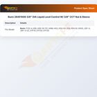 Bunn 26451000 3/8" DIA Liquid Level Control W/ 3/8" CCT Nut & Sleeve