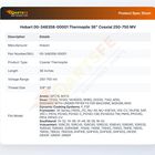 Hobart 00-348358-00001 Thermopile