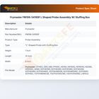 Frymaster FM106-5419SP L Shaped Probe Assembly W/ Stuffing Box