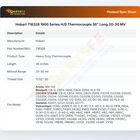 Hobart 718328 1900 Series H/D Thermocouple 36" Long.20-30 MV