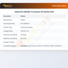 Hobart 00-346466-11 Contactor 4P 30/40A 120V