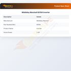Middleby Marshall 60194 Inverter