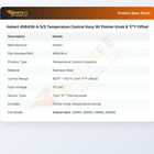 Hobart 498438-A Temperature Control Assembly W/Pointer Knob S/S & 17&deg;F Offset