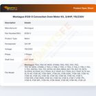 Montague 8128-0 Motor Kit 3/4HP 115/230V