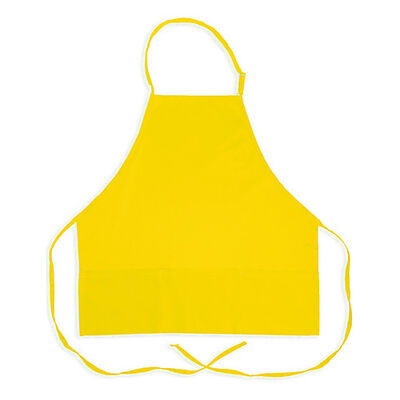 Allpoints 1040YLW KNG 27 in Bib Apron Yellow 3 Pocket