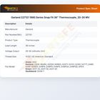 Garland 227121 1980 Series Snap Fit 36" Thermocouple, 20-30 MV
