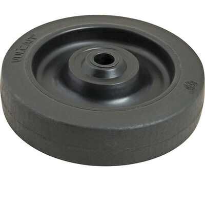 Allpoints 1201096 Wheel , 5", 3/8"ID,W/Bsh,Black