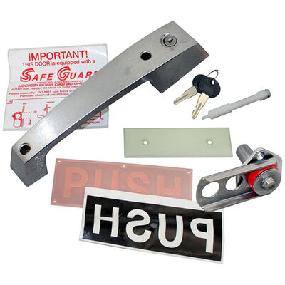Kason 11229C00024 Brushed Locking Handle