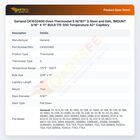 Garland CK1032400 Oven Thermostat S W/187" D Stem and DIAL 1MOUNT 3/16" X 11" BULB 175-550 Temperature  42" Capillary
