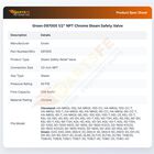Groen 097005 Jacketed Kettle Steam Safety Valve 50 PSI 1/2" NPT