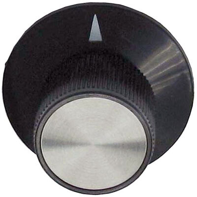 Wittco WP245 Thermostat Knob 1-1/2"D 1/4" Round Shaft