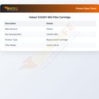 Hobart 234301-983 Filter Cartridge