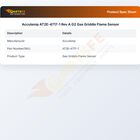 Accutemp AT2E-4717-1 Rev A G2 Gas Griddle Flame Sensor