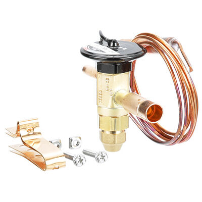Parker Hannifin 040311-01 Thermostatic Expansion Valve, 1/4 inch Inlet, 1/2 inch Outlet, 60 Capacity