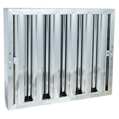 Component Hardware Group FR51-1620-MH Hood Filter W/ Handles, S/S, 16"X20"X2"