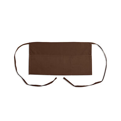 Allpoints 1046COF KNG 11 in Waist Apron Coffee 3 Pockets