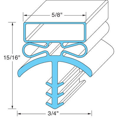 Bally BLRB16545 Door Gasket