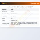 Anthony 02-14160-2000 Door Gasket