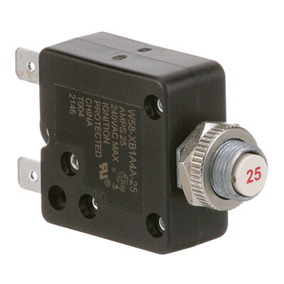 Nu-Vu ELB197 Oven Circuit Breaker Reset 25 Amp