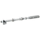 Bakers Pride S3128X Oven Complete Door Rod Assembly 3/4" x 17 1/2"