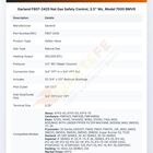 Garland F807-2425 Natural Gas Safety Control 3.5" WC Model 7000 BMVR
