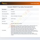 Frymaster FM8261177 Fryer Safety Thermostat 425&deg;F