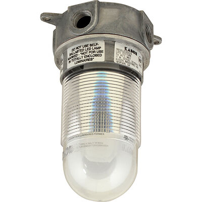 Kason 1806LEDGU24 Fixture LED W/Globe 11W