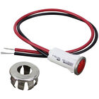 Cres Cor 0766012 Signal Light 10" Red 250V