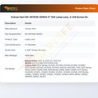 Vulcan Hart 00-357036-00003 Oven Lamp Lens