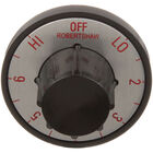 SECO 0177950 Steam Table Control Knob, 2" DIA., Off-Low-2-6-Hi,