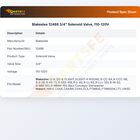Blakeslee 12488 Solenoid Valve 3/4" 110-120V