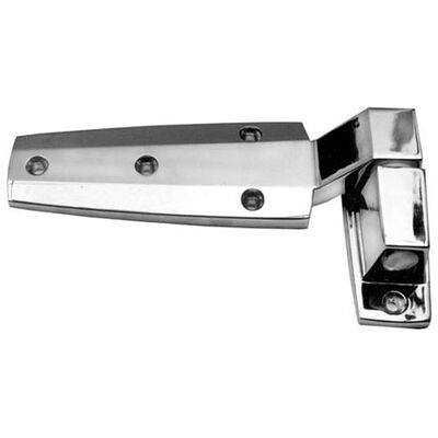 Standard Keil 2860-1200-1110 Reversible Cam Rise Lift Off Hinge Full Offset Polished Chrome 5-1/2" X 10" OD