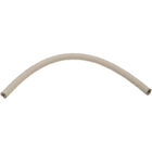 Cleveland 08504 1/2" White Braided Silicone Steam Hose, 1/2" ID x 15/16" OD