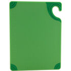 San Jamar CBG912GN Green Cutting Board, 9 x 12"