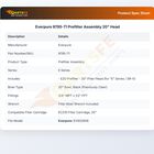 Everpure 9795-71 Prefilter Assembly 20" Head