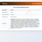 Nu-Vu GAD-195 Ignition Sensor