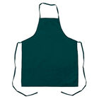 KNG 1033FGN Bib Apron Forest Green 32"