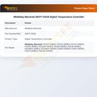 Middleby Marshall 28071-0028 Digital Temperature Controller