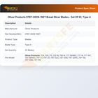 Oliver Products 0797-0029-1SET Bread Slicer Blade