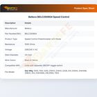 Belleco BELC200904 Speed Control